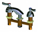 Chicago Faucets Chrome, Low Arc, Bathroom Sink Faucet, Manual Faucet Activation, 2.20 gpm - 404-VABCP