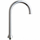 Chicago Faucets Spout, Fits Brand Chicago Faucets, Faucet Spout Shape Gooseneck - GN2AFCJKABCP
