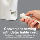 1 L. Electric Kettle - White K2070Y