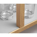 18" x 4' Zip-N-Fit Premium Non-Adhesive Ribbed Shelf Liner Black