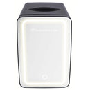 9 Can Beauty Lighted Mirror Countertop Mini Fridge Black: Skincare & Makeup Cosmetic Refrigerator