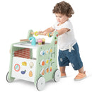 6-in-1 Baby Push Walker - Green