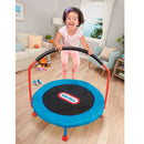 Roun bookd Easy Store Folding Trampoline - Blue/Black/Red