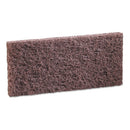 Boardwalk Heavy-Duty Brown Pads, 4 X 10, 20/Carton - BWK403