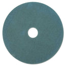 3M Ultra High-Speed Floor Burnishing Pads 3100, 27" Diameter, Aqua, 5/Carton - MMM20264