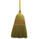 Boardwalk Maid Broom, Mixed Fiber Bristles, 55" Long, Natural - BWK920YEA