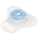 Big D Non-Para Urinal Screen, Lasts 30 Days, White, Evergreen Fragrance, 12/Box - BGD660