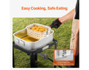 18 Qt Fish and Wing Fryer with Double Basket - Aluminum