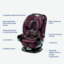 Turn2Me 3-in-1 Rotating Convertible Car Seat - London