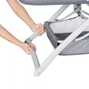 Quick-Fold 2-in-1 Rocking Portable Bassinet - Shadow Stone Gray