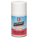 Big D Metered Concentrated Room Deodorant, Potpourri Scent, 7 Oz Aerosol, 12/Carton - BGD462