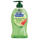 Softsoap Liquid Hand Soap Pump, Crisp Cucumber & Melon, 11 1/4 Oz Pump Bottle, 6/Carton - CPC44798