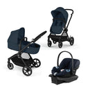 5-in-1 Travel System Stroller - Ocean Blue