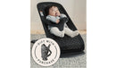 Baby Bouncer Bliss Mesh + Baby Carrier Mini Bundle - Anthracite