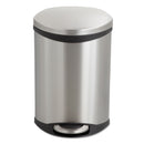 Safco Step-On Medical Receptacle, 3 Gal, Stainless Steel - SAF9901SS
