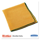 Wypall Microfiber Cloths, Reusable, 15 3/4 X 15 3/4, Yellow, 24/Carton - KCC83610CT