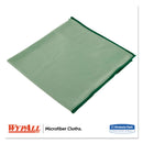 Wypall Microfiber Cloths, Reusable, 15 3/4 X 15 3/4, Green, 6/Pack - KCC83630