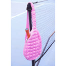 Quilted Sling Bag - Vibrant Purple