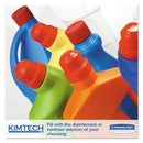 Kimtech Wipers, Disinfect/Sanitize, 12 X 12 1/2, White, 90/Roll, 6/Carton - KCC06211
