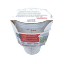 Cambro 4 Quart Round Translucent Food Container with Lid - Pack of 3