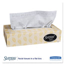 Surpass Facial Tissue, 2-Ply, White, Flat Box, 100 Sheets/Box, 30 Boxes/Carton - KCC21340