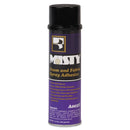 Misty Foam And Fabric Spray Adhesive, 12 Oz, Dries Clear, 12/Carton - AMR1028374