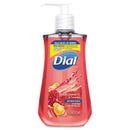 Dial Antibacterial Liquid Soap, 7.5 Oz Pump Bottle, Pomegranate And Tangerine, 12/Carton - DIA08513CT