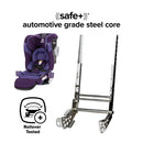 Radian 3RXT SafePlus Max All-in-One Convertible Car Seat - Purple Wildberry