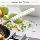 Steel Core Enameled 3-Quart Sauté Pan With Lid
