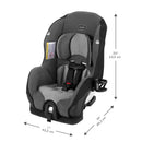 Tribute LX Convertible Car Seat - Saturn Gray