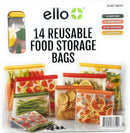Reusable Food Storage Bags - Multicolor
