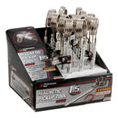 Performance Tool 24 in. L X 1.00 in. W Silver Flexible Magnetic Pickup Tool 1.5 lb. pull 12 pc, Pack of 12