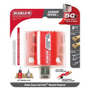 Diablo Snap-Lock Plus 2-5/8 in. Carbide Tipped 2-3/8 in. L X 3/8 in. D Hole Saw