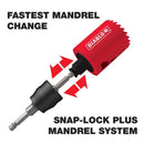 Diablo Snap-Lock Plus 1-1/4 in. Carbide Tipped 2-3/8 in. L X 3/8 in. D Hole Saw