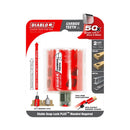 Diablo Snap-Lock Plus 2-3/8 in. Carbide Tipped 2-3/8 in. L X 3/8 in. D Hole Saw