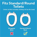 Toilet Seat Riser - White