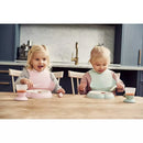 Baby Bib - 2pk - Green/Powder Pink