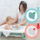 Collapsible Portable Baby Bathtub - Blue