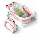 Collapsible Baby Bathtub for Infants and Toddlers - Pink