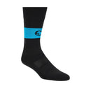 Kids' Over the Knee Athletic Socks - Blue/Black M