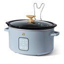 4Qt Slow Cooker with Touch-Activated Display - Cornflower Blue