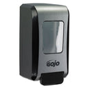GOJO Fmx-20 Soap Dispenser, 2000 Ml, 6.5" X 4.7" X 11.7", Black/Chrome, 6/Carton - GOJ527106