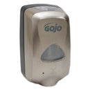 GOJO Tfx Touch Free Dispenser, 1200 Ml, 6" X 4" X 10.5", Brushed Metallic - GOJ279912EEU00