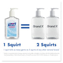 Purell Advanced Hand Sanitizer Green Certified Gel, Fragrance-Free, 8 Oz Pump Bottle - GOJ969112EA