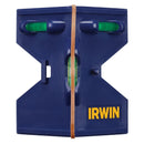Irwin 5.50 in. Plastic Magnetic Post Level 3 vial