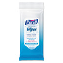Purell Hand Sanitizing Wipes, 7 X 6, Alcohol Free, Fresh Scent, 20/Pack, 28/Carton - GOJ912428CMRCT