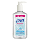Purell Advanced Hand Sanitizer Skin Nourishing Gel, 12 Oz Pump Bottle, 12/Carton - GOJ364612