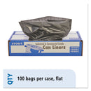 Envision Total Recycled Content Plastic Trash Bags, 33 Gal, 1.3 Mil, 33" X 40", Brown/Black, 100/Carton - STOT3340B13