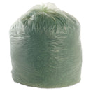 Envision Ecosafe-6400 Bags, 64 Gal, 0.85 Mil, 48" X 60", Green, 30/Box - STOE4860E85