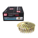 Grip-Rite 7/8 in. L X 11 Ga. Angled Strip Electro Galvanized Roofing Nails 15 deg 7200 pk